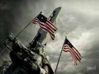 Fallout 3 - Wallpapers - American Flag